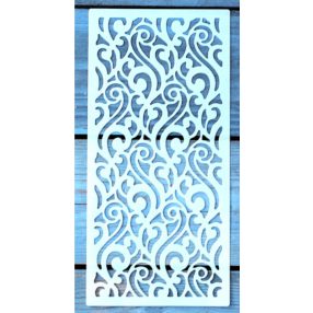   textúra mintás 10x22cm-es DIY stencil  műanyag festő sablon