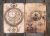 Steampunk témájú papír háttérkép 15x21 cm,  A5 méret
