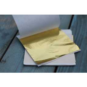 8x8 cm-es  arany antikoló  füstlemez lap 20 db