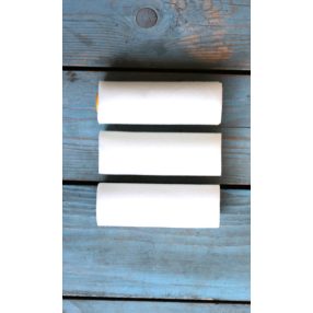 3db szivacs henger  10 cm X 3.5 cm -es