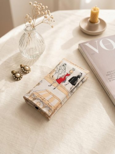 Nőies designer papírzsebkendő tartó