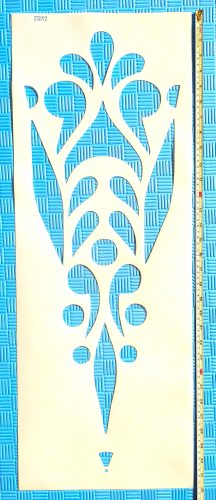 Óriás mandala mintás festő sablon  150 cm es minta készítésére alkalmas elforgatással, XXL műanyag dekor stencil 